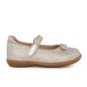 Ricco 282 Παιδική μπαλαρίνα για κορίτσι δερμάτινη Χρυσό
