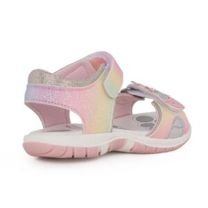 Chicco Sandal Fleur 730460-970 Παιδικό πέδιλο για κορίτσι σε συνθετικό δέρμα Ροζ/Πολύχρωμο - Image 3
