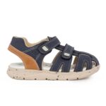 Chicco Sandal Clam 73160-800 παιδικό παπουτσοπέδιλο για αγόρι σε οικολογικό δέρμα σε Μπλέ