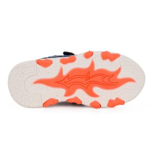 Bull Boys Drago BBAL5086 BL01 παιδικό αθλητικό με φωτάκια για αγόρι σε ύφασμα και συνθετικό δέρμα Μπλέ/Πράσινο - Image 5