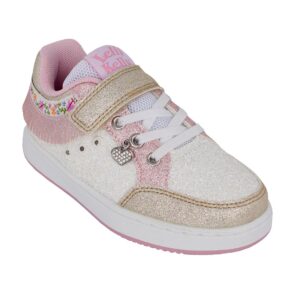 Lelli Kelly Frangetta Mix LKAL8054 BIOR Παιδικό Sneaker για κορίτσι σε γκλίτερ Λευκό - Image 2