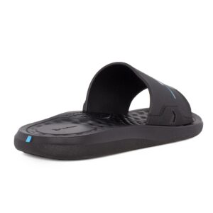 Rider 780-25069 BH598 Παιδική παντόφλα για αγόρι σε συνθετικό υλικό Μαύρο/Γκρί/Πράσσινο/Άσπρο - Image 3
