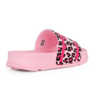 Fila Morro Bay FFK0118-43286 Παιδική παντόφλα για κορίτσι σε συνθετικό υλικό Ροζ/Λεοπάρ - Image 3