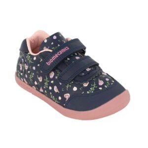 Biomecanics 251150-A183 B Παιδικό sneaker για κορίτσι δερμάτινο Μπλε/Ροζ - Image 2