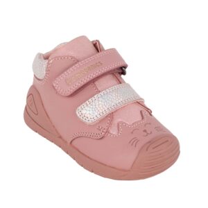 Biomecanics 251109-B159 Παιδικό Sneaker για κορίτσι δερμάτινο Ρόζ - Image 2