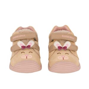 Biomecanics 251107-B677 Παιδικό Sneaker για κορίτσι δερμάτινο Χρυσό