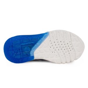 Geox J CIBERDRON J56LBD 05411 C0200 Παιδικό αθλητικό Superman με φωτάκια On/Off για αγόρι σε συνθετικό δέρμα και αδιαβροχοποιημένο ύφασμα Μπλε/Κόκκινο - Image 6