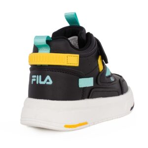 Fila MEMORY AYO 4 V 3YF53001-063 Παιδικό αθλητικό μποτάκι για αγόρι σε συνθετικό δέρμα Μαύρο - Image 3