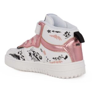 Primigi 8968300 Παιδικό μποτάκι για κορίτσι σε οικολογικό δέρμα Λευκό/Ροζ - Image 3