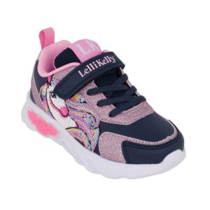 Lelli Kelly CHRISTINA LKAL4452-BL01 Παιδικό αθλητικό με φωτάκια για κορίτσι σε συνθετικό δέρμα και ύφασμα Μπλέ - Image 2