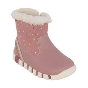 Geox B IUPIDOO GIRL A B5658A 0DHBC C8A2U Παιδικό μποτάκι για κορίτσι δερμάτινο Ροζ - Image 2