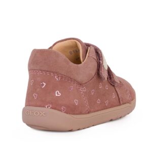 Geox B MACCHIA GIRL A B164PA 00721 C8011 Παιδικό ημίμποτο για κορίτσι δερμάτινο Nude - Image 3