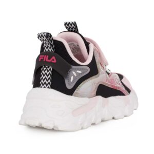 Fila MEMORY MUSHA 2 V 3YF53006-090 Παιδικό αθλητικό για κορίτσι σε συνθετικό δέρμα Μαύρο/ροζ/λευκό - Image 3