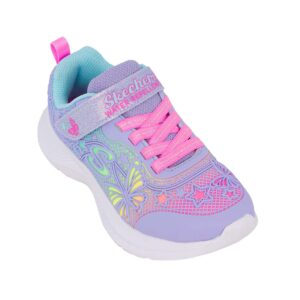 Skechers 303380L/LVMT Παιδικό αθλητικό για κορίτσι σε συνθετικό οικολογικό δέρμα Μώβ/multi - Image 2