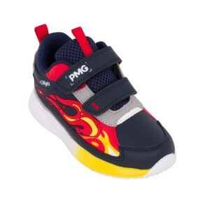 Primigi 8982122 Παιδικό αθλητικό με φωτάκια σε συνθετικό οικολογικό δέρμα Μπλέ - Image 2