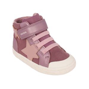Geox B GISLI A B561MA 0AU54 C8006 B Παιδικό μποτάκι για κορίτσι δερμάτινο Ρόζ - Image 2