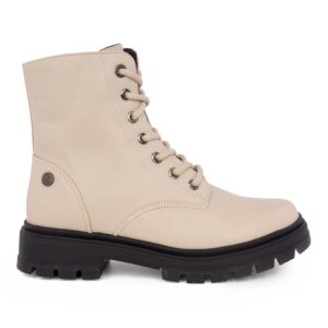 Xti 150986 Παιδικό μποτάκι για κορίτσι σε συνθετικό οικολογικό δέρμα Μπεζ