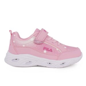 Fila Memory Flash Gordon 6 V nanobionic 3AF53019-900 Παιδικό αθλητικό με φωτάκια για κορίτσι σε συνθετικό δέρμα Ροζ