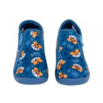 Comfy GRAFF-PVT-0958 Παιδικό παντοφλάκι για αγόρι σε ύφασμα Μπλέ