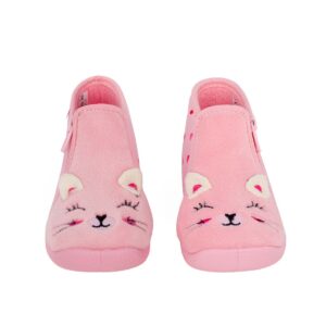 Comfy GRAF-BRPVT-1128 Παιδικό παντοφλάκι για κορίτσι σε ύφασμα Ροζ