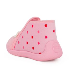 Comfy GRAF-BRPVT-1128 Παιδικό παντοφλάκι για κορίτσι σε ύφασμα Ροζ - Image 3