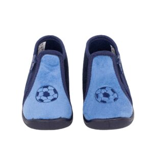 Comfy GRAF-BRPVT-1204 Παιδικό παντοφλάκι για αγόρι σε ύφασμα Μπλέ