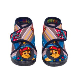 Mini Max V-DON-5-ASSORTED-BOX-A Παιδικό παντοφλάκι για αγόρι σε ύφασμα Blue