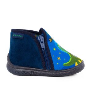 Mini Max ASTOR 5 Παιδικό παντοφλάκι για αγόρι σε ύφασμα Blue - Image 2