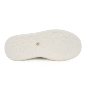 Renato Garini YLD-10 Sneaker παιδικό για κορίτσι σε οικολογικό δέρμα Λευκό/Ασημί - Image 4