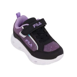 Fila Flash Gordon 6V 7AF53019-801 Παιδικό αθλητικό με φωτάκια για κορίτσι σε συνθετικό δέρμα Μωβ/Μαύρο - Image 2