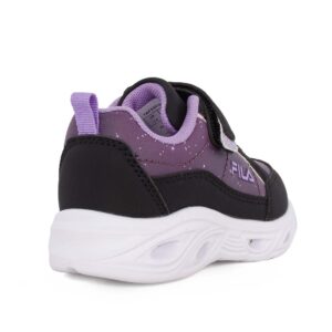 Fila Flash Gordon 6V 7AF53019-801 Παιδικό αθλητικό με φωτάκια για κορίτσι σε συνθετικό δέρμα Μωβ/Μαύρο - Image 3