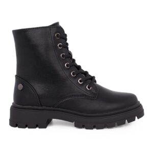 Xti 151331 A Παιδικό μποτάκι για κορίτσι σε συνθετικό οικολογικό δέρμα Μαύρο