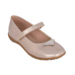 Ricco 1820 Παιδική μπαλαρίνα για κορίτσι δερμάτινη Χρυσό