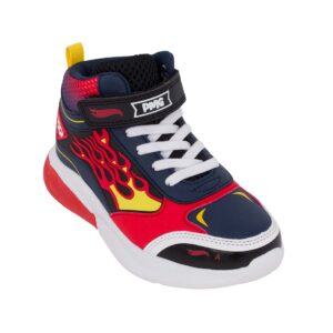 Primigi 8991200 Παιδικό μποτάκι με φωτάκια On/Off Hot Wheels για αγόρι σε συνθετικό δέρμα Μπλε/Κόκκινο - Image 2