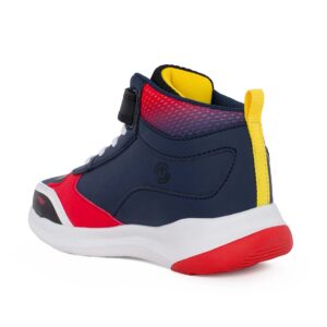 Primigi 8991200 Παιδικό μποτάκι με φωτάκια On/Off Hot Wheels για αγόρι σε συνθετικό δέρμα Μπλε/Κόκκινο - Image 3