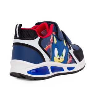 Disney N9610051S-20 Παιδικό αθλητικό με φωτάκια Sonic σε συνθετικό δέρμα Μπλε - Image 3