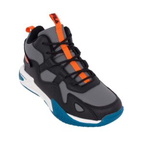 Fila MEMORY PICK 3 NANOBIONIC LACE 3AF53006-035 Εφηβικό αθλητικό μποτάκι για αγόρι σε συνθετικό δέρμα Μαύρο/Γκρι - Image 2