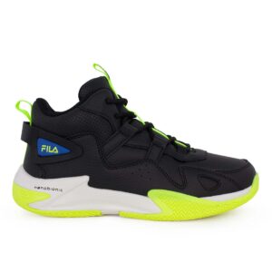 Fila MEMORY PICK 3 NANOBIONIC LACE 3AF53006-066 Εφηβικό αθλητικό μποτάκι για αγόρι σε συνθετικό δέρμα Μαύρο/Κίτρινο