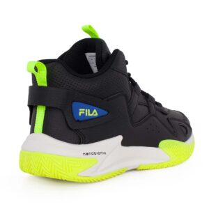 Fila MEMORY PICK 3 NANOBIONIC LACE 3AF53006-066 Εφηβικό αθλητικό μποτάκι για αγόρι σε συνθετικό δέρμα Μαύρο/Κίτρινο - Image 3
