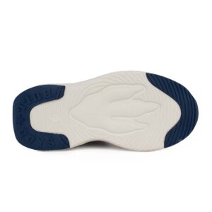 Bull Boys SPINOSAURO DNAL5101-BL01 Παιδικό αθλητικό μποτάκι με φωτάκια On/Off για αγόρι σε συνθετικό υλικό και αδιαβροχοποιημένο ύφασμα Μπλε/Χακί - Image 4