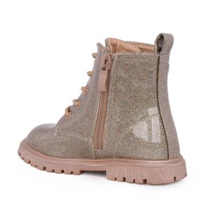 Exe 072514W T52 Παιδικό αρβυλάκι για κορίτσι σε οικολογικό συνθετικό υλικό σε λουστρίν Ροζ/Χρυσό - Image 3