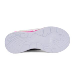 Skechers 303302L/BKMT Παιδικό μποτάκι με φωτάκια On/Off για κορίτσι σε συνθετικό υλικό και αδιαβροχοποιημένο ύφασμα Μαύρο/Μulti - Image 4