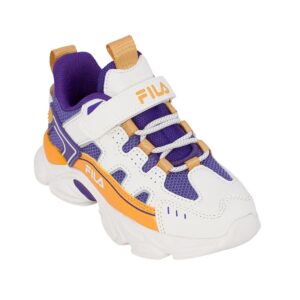 Fila MEMORY SPINEL 3V 3YF33002-815 Παιδικό αθλητικό unisex σε συνθετικό δέρμα και ύφασμα Λευκό/Μωβ/Χρυσό - Image 2