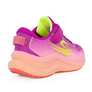 Skechers 303664L/PRMT Παιδικό αθλητικό για κορίτσι σε συνθετικό υλικό και αδιαβροχοποιημένο ύφασμα Purple multi - Image 3