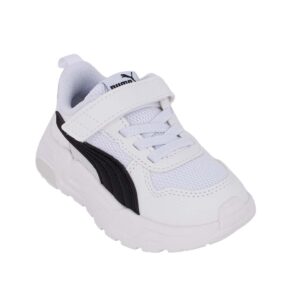 Puma Trinity 2 LT AC+Inf 403705 01 Παιδικό αθλητικό Unisex σε ύφασμα και συνθετικό υλικό Άσπρο/Μαύρο - Image 2