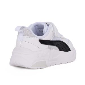 Puma Trinity 2 LT AC+Inf 403705 01 Παιδικό αθλητικό Unisex σε ύφασμα και συνθετικό υλικό Άσπρο/Μαύρο - Image 4