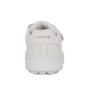 Geox B MINICUB B656TA 08554 C1000 Β Παιδικό sneaker unisex σε οικολογικό δέρμα Λευκό - Image 3