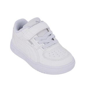 Puma Caven III AC+Inf 406247 01 Παιδικό αθλητικό unisex σε οικολογικό δέρμα Λευκό - Image 2