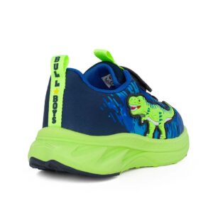 Bull Boys DNAL5155-BL01 EXPLORATOR REX Παιδικό αθλητικό για αγόρι με φωτάκια On/Off σε συνθετικό υλικό και ύφασμα Μπλε/Lime - Image 3