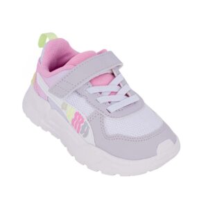 Puma Trinity 2 LT Come On AC+Inf 405022 02 Παιδικό αθλητικό για κορίτσι σε συνθετικό υλικό και ύφασμα Λευκό/Ροζ - Image 2